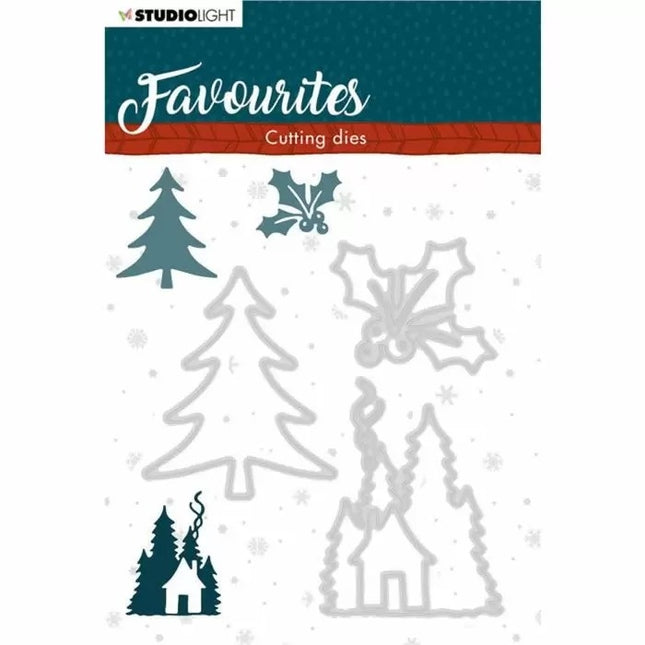 Studio Light • Matrice de découpe Winter's Favourites n°337