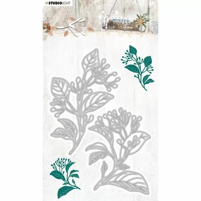 Studio Light • Matrice de découpe et de gaufrage Winter charm 101x146mm nr.325