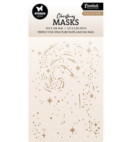 Pochoir masque SL Magical swirl Essentials n°352