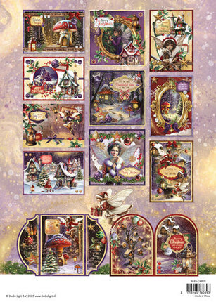Bloc pour la création de cartes SL Fairy Christmas Essentials n°19
