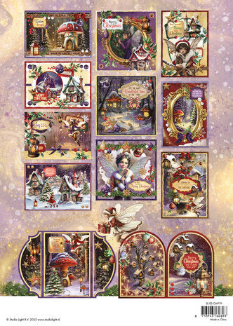 Bloc pour la création de cartes SL Fairy Christmas Essentials n°19