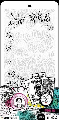 Pochoir ABM Trio éternel Signature Collection n°185