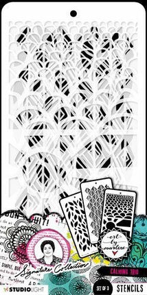 Pochoir ABM Trio apaisant Signature Collection n°186