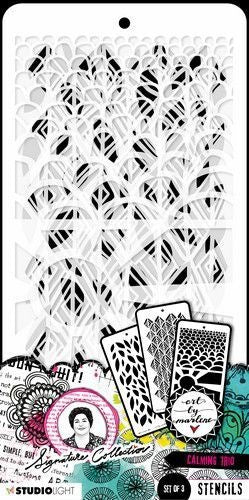 Pochoir ABM Trio apaisant Signature Collection n°186