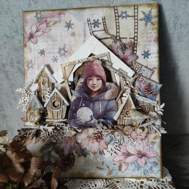 Kit de mixed media DewDrops avec Anja VanderForm