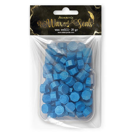 Recharge de cire gr 20 - Bleu clair