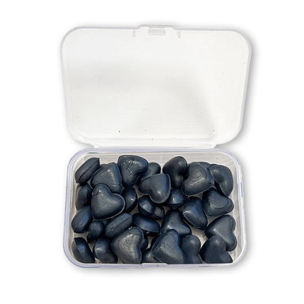 Recharge de cire de 20 g en forme de cœur - Bleu profond nacré