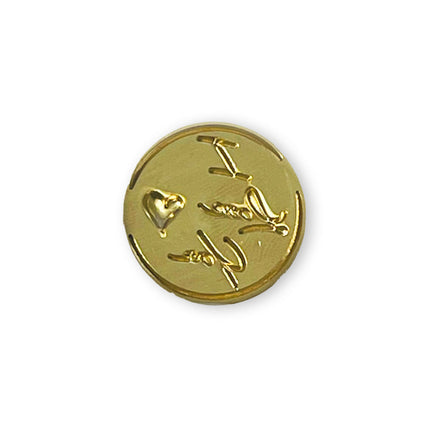 Set de 6 sceaux de 2,5 cm de diamètre - Mariage
