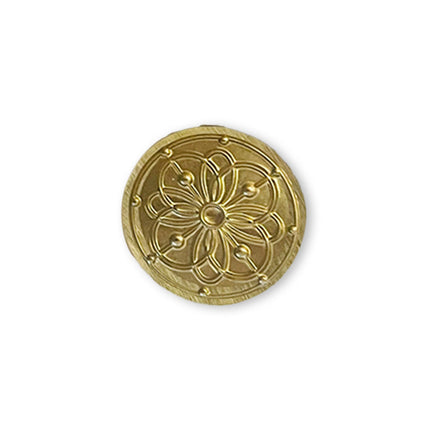 Lot de 6 sceaux décoratifs pour loisirs créatifs, diamètre 2,5 cm - Temps