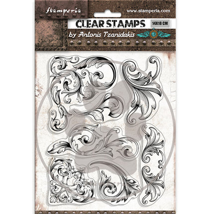 Tampon acrylique 14x18 cm - Sir Vagabond in Fantasy World, Grecs