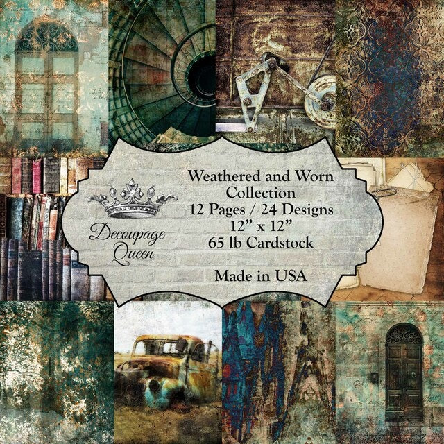 Ensemble de scrapbooking de la collection Weathered and Worn